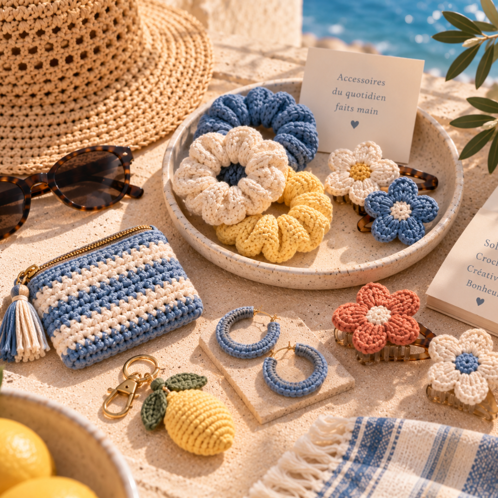 Accessoires crochet