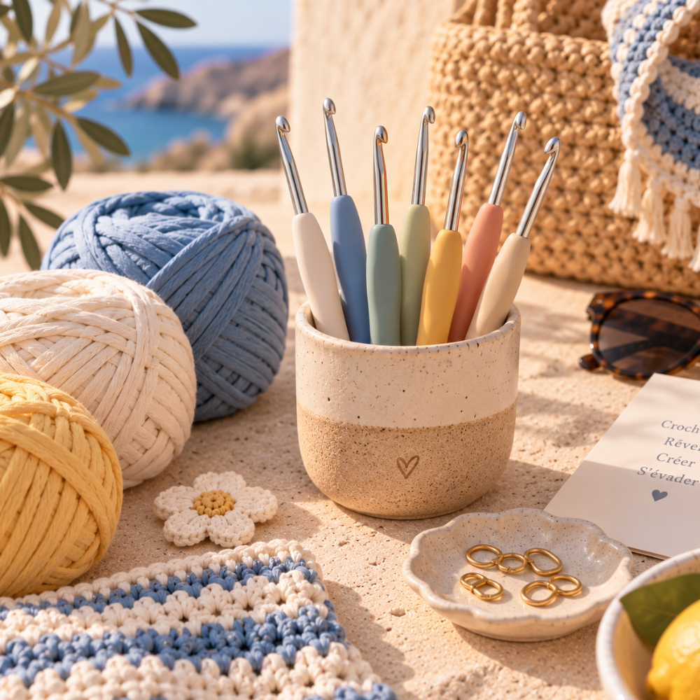 Crochet pour laine